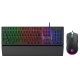 RAMPAGE Gaming Tastatura+miš žični set KM-RX7 FORTUNA V2 crni 42577 - EP3098028