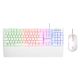 RAMPAGE Gaming Tastatura+miš žični set KM-RX7 FORTUNA V2 beli 42578 - EP3097983