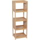 TENDANCE Kupatilska polica 37x30x109cm Trinidad, braon - 9932764