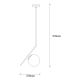 OPVIQ Luster Dolunay 143-AV, crna/bela - EP3008218