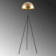 OPVIQ Podna lampa Can NT 113, crna/zlatna - EP3008239