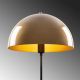 OPVIQ Podna lampa Can NT 113, crna/zlatna - EP3008239