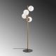 OPVIQ Podna lampa Faze NT 115, zlatna/bela - EP3008242
