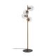 OPVIQ Podna lampa Faze NT 116, zlatna/providna - EP3008245