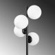 OPVIQ Podna lampa Faze NT-115-1, crna/bela - EP3008248