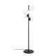 OPVIQ Podna lampa Faze NT-115-1, crna/bela - EP3008248