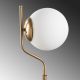 OPVIQ Podna lampa Tulip 13816, zlatna/bela - EP3008254