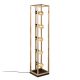 OPVIQ Podna lampa Kafes 13745, zlatna - EP3008257
