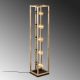OPVIQ Podna lampa Kafes 13745, zlatna - EP3008257