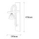 OPVIQ Zidna lampa Erebos 117-A, braon - EP3008266