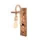 OPVIQ Zidna lampa Erebos 118-A, braon - EP3008269