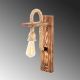 OPVIQ Zidna lampa Erebos 118-A, braon - EP3008269