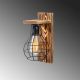 OPVIQ Zidna lampa Erebos 121-A, braon/crna - EP3008278