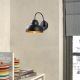 OPVIQ Zidna lampa Berceste 180BLACK-A, crna/zlatna - EP3008287
