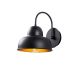 OPVIQ Zidna lampa Berceste 180BLACK-A, crna/zlatna - EP3008287