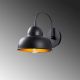 OPVIQ Zidna lampa Berceste 180BLACK-A, crna/zlatna - EP3008287