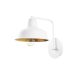 OPVIQ Zidna lampa Berceste 181WHITE-A, bela/zlatna - EP3008296