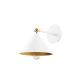 OPVIQ Zidna lampa Berceste 185WHITE-A, bela/zlatna - EP3008311