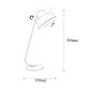 OPVIQ Stona lampa Berceste 180Vintage-Ml, zlatna - EP3008314