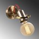 OPVIQ Zidna lampa Vaveyla 444-A, zlatna - EP3008329