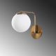 OPVIQ Zidna lampa Daisy 146-A, zlatna/bela - EP3008335