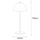 OPVIQ Stona lampa Can NT 134, zlatna/crna - EP3008356