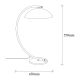 OPVIQ Stona lampa Sıvani NT 150, zlatna/crna - EP3008374