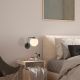 OPVIQ Zidna lampa Daisy-147-A, crna/bela - EP3008377