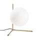 OPVIQ Stona lampa Luminar 14171, zlatna/bela - EP3008389