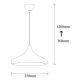 OPVIQ Luster Berceste 207-S, crna/zlatna - EP3008452