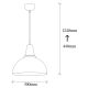 OPVIQ Luster Berceste 220-S, crna - EP3008476