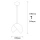 OPVIQ Luster Berceste 252-S, crna/zlatna - EP3004276