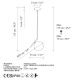 OPVIQ Luster Luminar 14110, crna/bela - EP3004501
