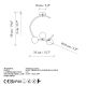 OPVIQ Luster Luminar 14135, crna/bela - EP3004507