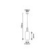 Rabalux Visilica Sinopia E27 1x MAX 60W zlatna (5224) - 5224