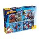 LISCIANI Puzzle Maxi Marvel Spiderman 2u1 složi I oboji - 4x48 - 52246