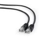 GEMBIRD PP12-7.5M/BK Mrezni kabl, CAT5e UTP Patch cord 7,5m black - 44124-1