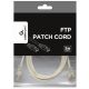 GEMBIRD PP22-0.5M Mrezni kabl FTP Cat5e Patch cord, 0.5m grey - 44126