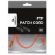 GEMBIRD PP22-1M/R Mrezni kabl FTP Cat5e Patch cord, 1m red - 44138