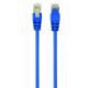 GEMBIRD PP22-1M/B Mrezni kabl FTP Cat5e Patch cord, 1m blue - 44135