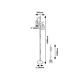 Rabalux Podne lampe Fabian E27 2x MAX 40W mat crno (5246) - 5246