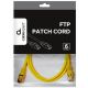 GEMBIRD PP6-1M/Y Mrezni kabl, CAT6 FTP Patch cord 1m yellow - 44150