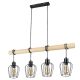 Rabalux Visilica Fabian E27 4x MAX 40W mat crno (5247) - 5247
