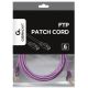 GEMBIRD PP6-3M/V Mrezni kabl, CAT6 FTP Patch cord 3m purple - 44153