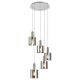 Rabalux Visilica Donati E27 5x MAX 60W hrom (5251) - 5251