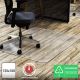Podloga za stolicu Polikarbonat Standard, za tvrdu podlogu, prozirna, 1mm, 125x100cm - B659