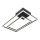 Rabalux Plafonjera Ocean LED 26W mat crno (5256) - 5256-1