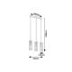 Rabalux Visilica Acantha E27 3x MAX 40W crna (5259) - 5259-1