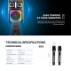 Bluetooth zvučnik Fantech NP03 NeraParty crni - EP3232443