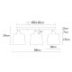 OPVIQ Luster Kemer N-267, crna/žuta - EP3004555